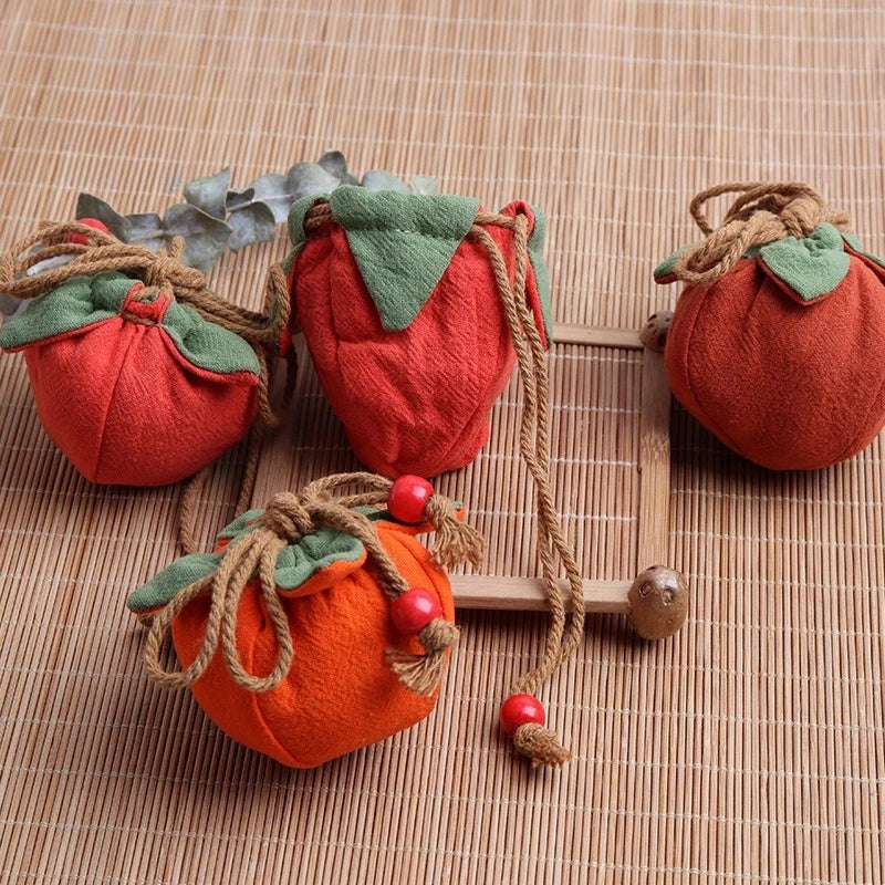 Persimmon Pendant Incense Sachet Bag – Car Charm & Good Fortune Decorative Sachet Bag Axl