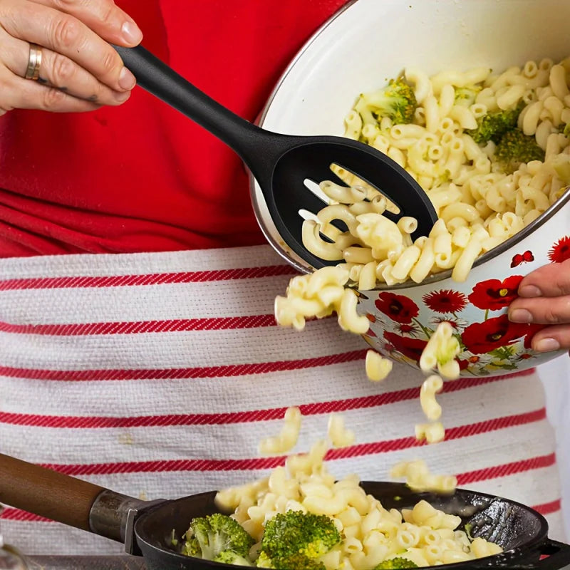 Silicone Cooking Spoon Set – Heat-Resistant, Non-Stick Safe Silicone Spoon Set Axl