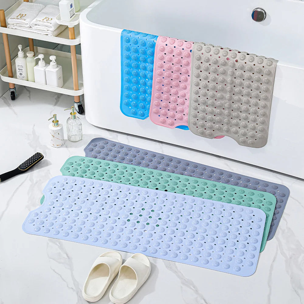 PVC Non-Slip Bath Mat 40×100cm – Shower & Bathtub Floor Mat Bath Mat Axl