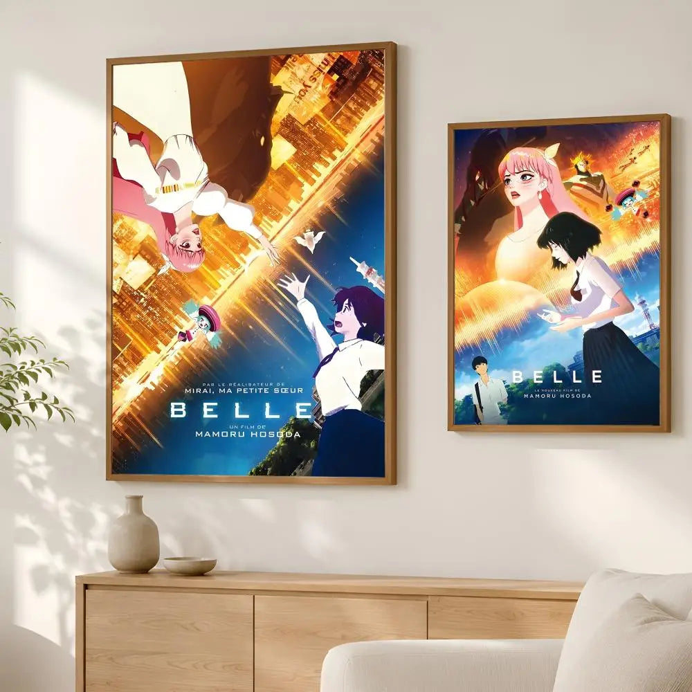 Movie Belle HD PVC Self-Stick Wall Art Poster – Waterproof Decor Wall Art Poster Axl