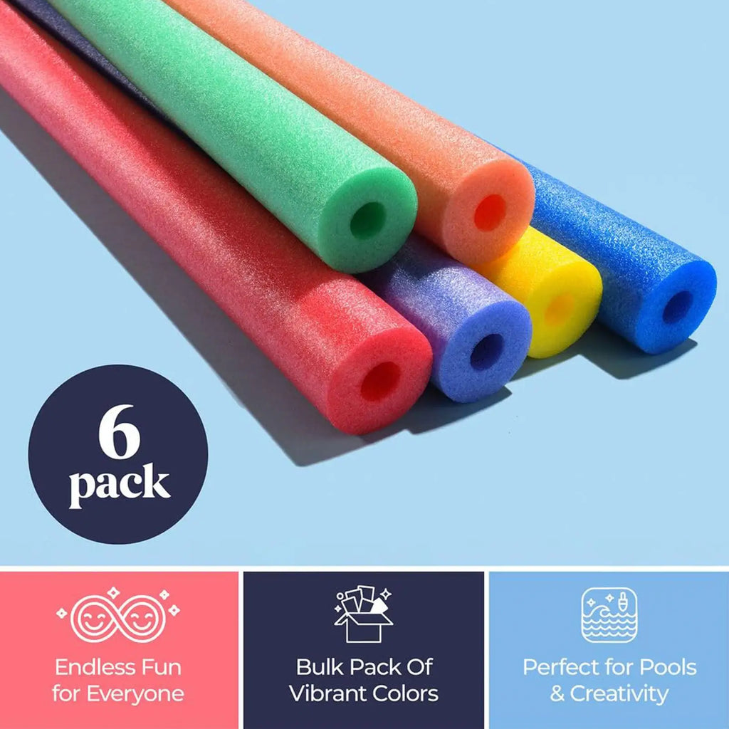 Foam Pool Noodle – Float Stick Swimming Aid for All Ages Pool Noodle Float Axl