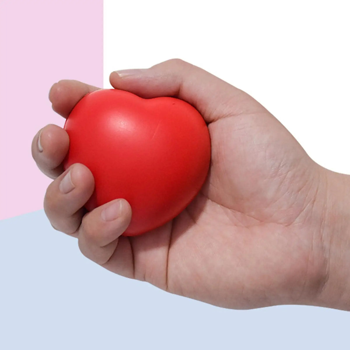 Heart Shaped Stress Ball – PU Grip & Finger Training Tool Grip Exercise Ball Axl