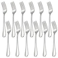12-Piece Stainless Steel Fork Set – Dinner, Salad & Dessert Flatware Fork Set Axl 12pcs