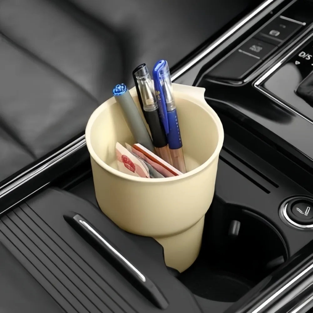 2-Pack Car Door Cup Holder – Clip-On Multi-Storage Shelf Car Storage Organizer Axl