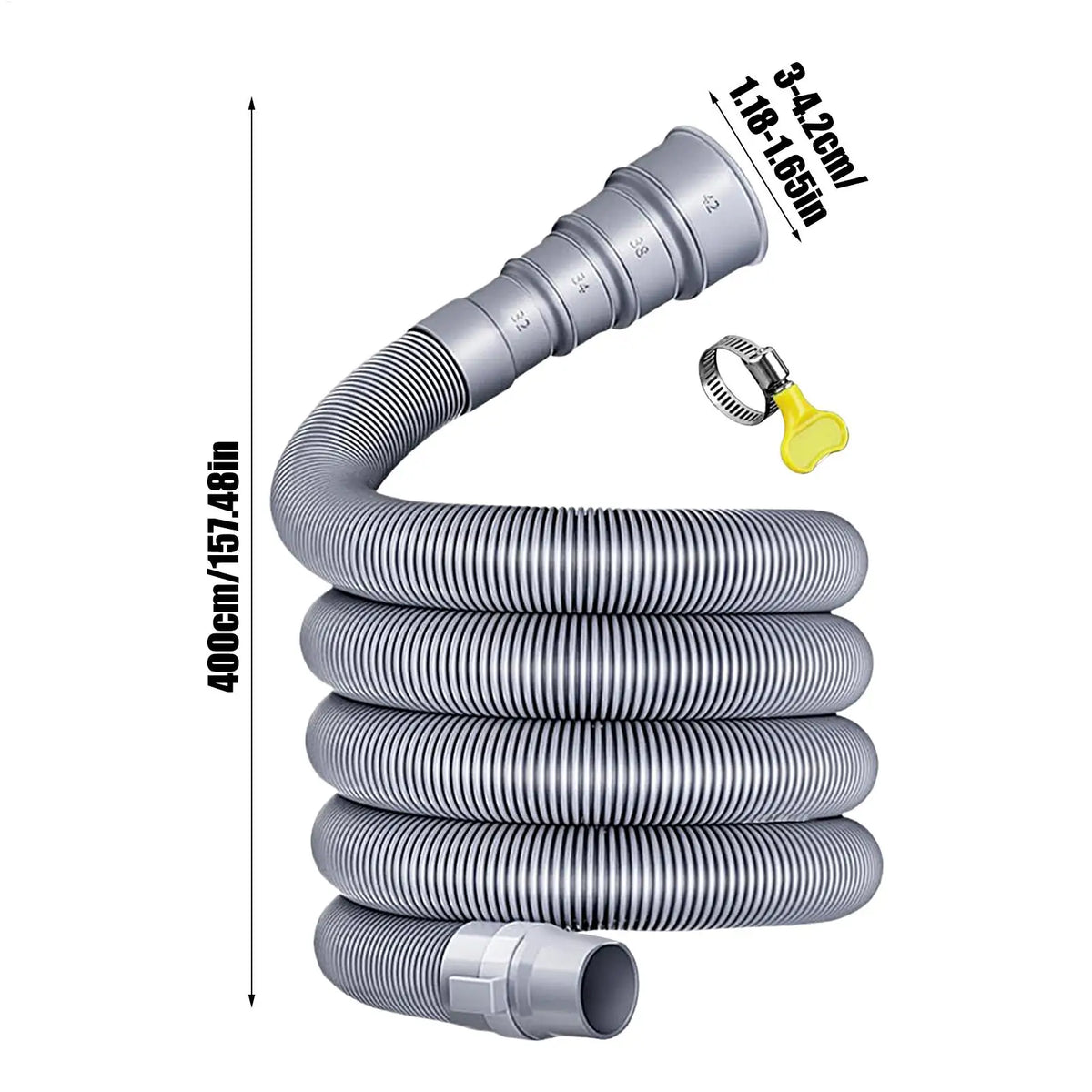 RV Sewer Hose Kit – Flexible Leakproof Caravan Drain Pipe 3–5M RV Sewer Hose Axl