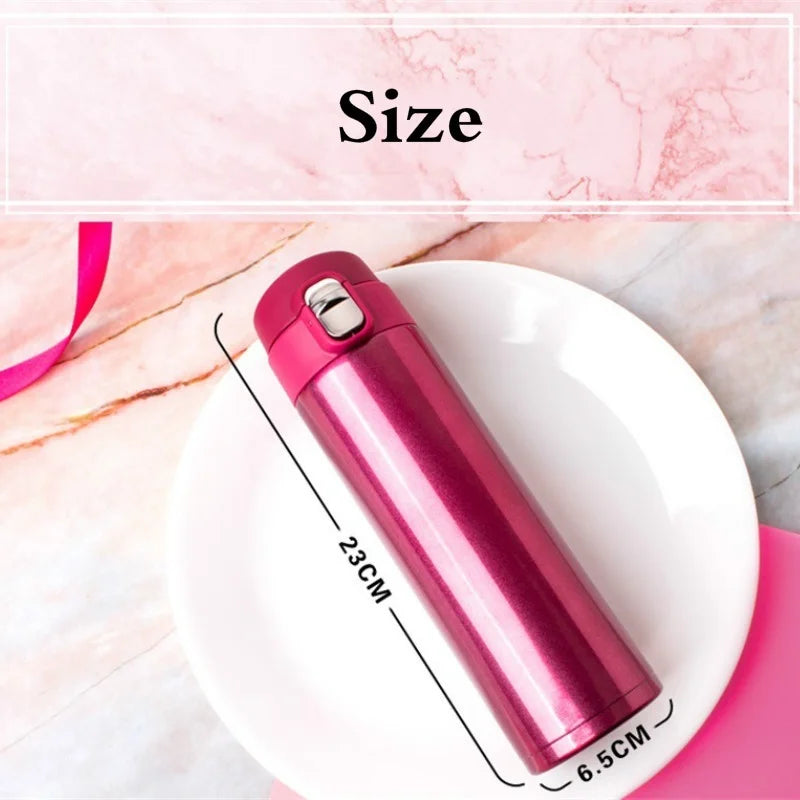 500ml Stainless Steel Vacuum Flask Thermos | Insulated Travel Bottle Vacuum Flask Thermos Axl