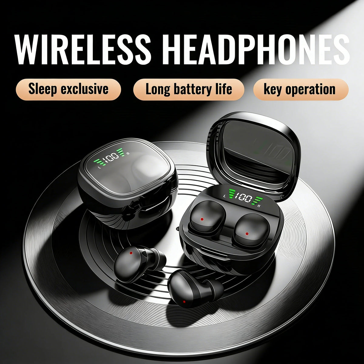 MINI13 Tiny Wireless Earbuds – Deep Bass HIFI, Sweatproof TWS Wireless Earbuds Axl