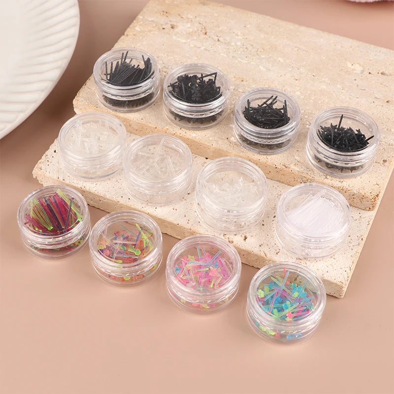 Colorful Acrylic Stud Earrings Kit – 60 or 200 Pcs Stud Earrings Set Axl