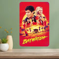 Baywatch Classic TV Show Metal Poster Sign | Retro Wall Decor Metal Wall Sign Axl aluminum sign aluminum 40x30cm
