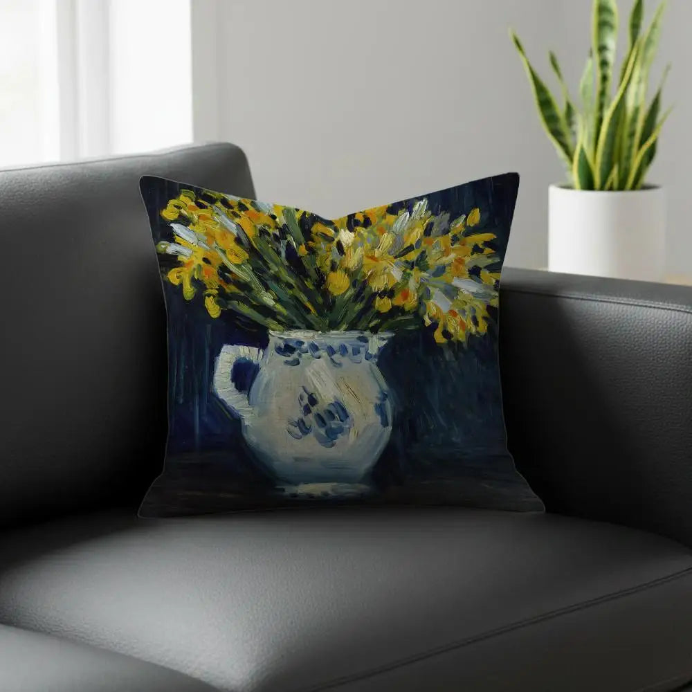 Picasso Art Linen Cushion Cover | Sofa, Bed & Chair Pillow Decorative Cushion Cover Axl White7 30X30cm