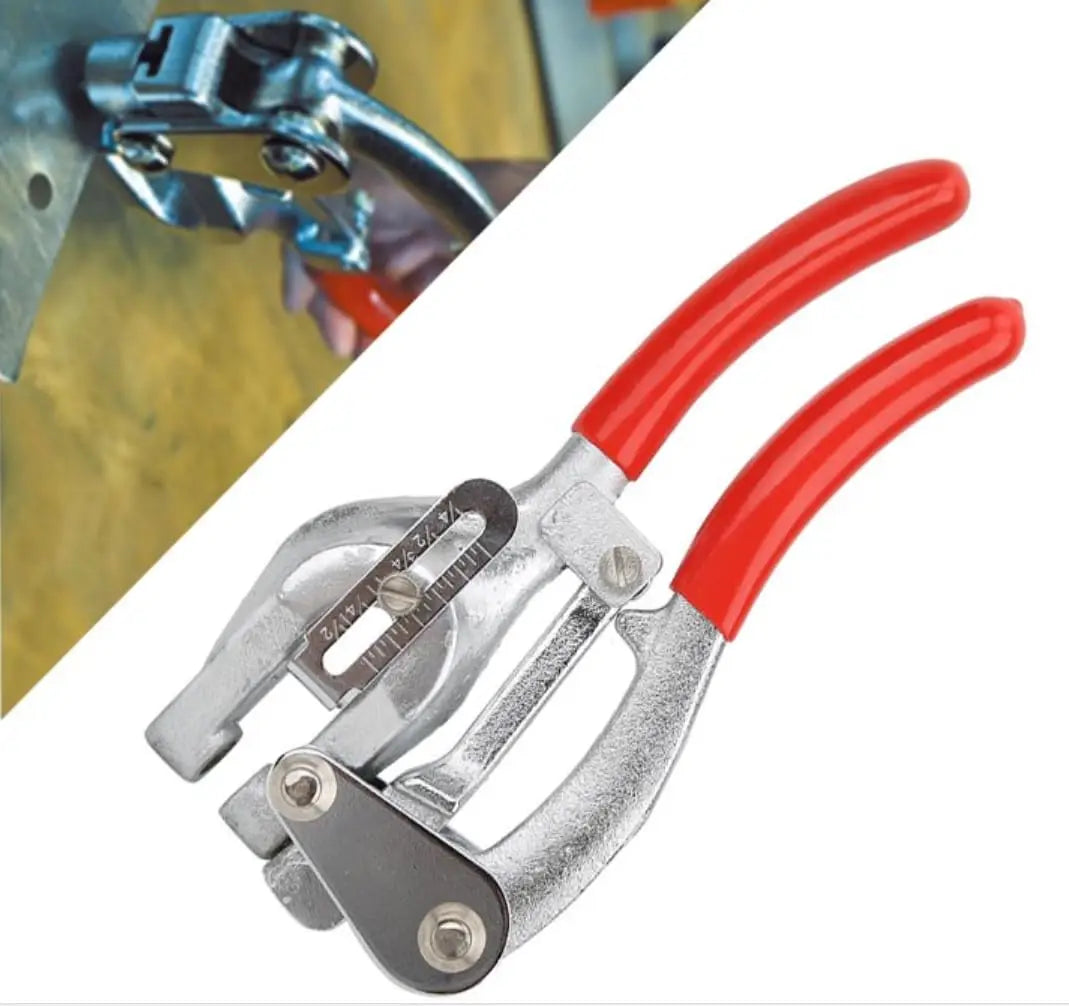 Handheld Sheet Metal Hole Punch Kit – 7 Sizes, Heavy Duty Metal Hole Punch Kit Axl