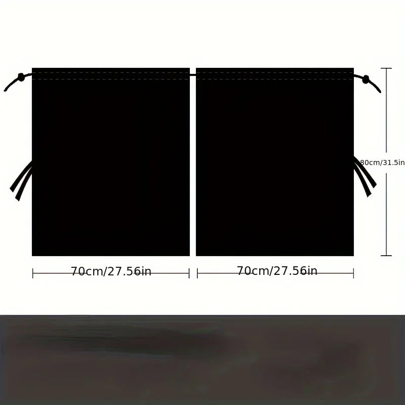 Taxi Car Privacy Partition Curtain & Sun Shade Set – 2 Pcs Car Partition Curtain Axl