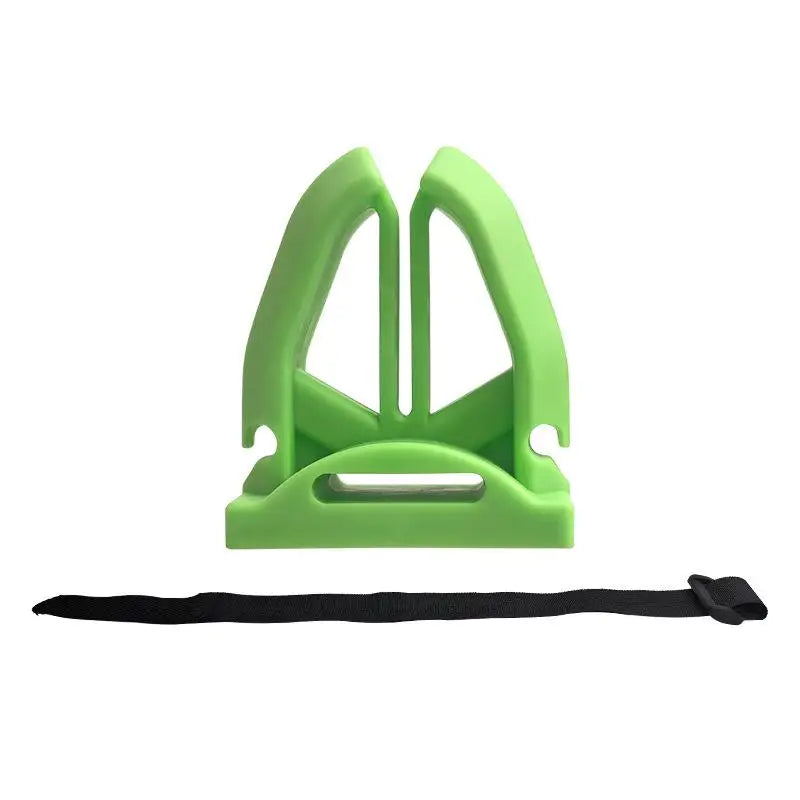 Portable Fishing Rod Holder Clips – Silicone Pole Fastener Fishing Rod Clip Axl 1Pc Green