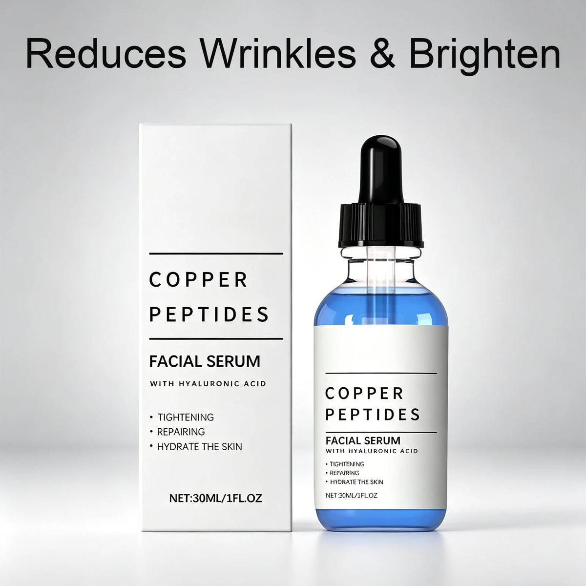 Copper Peptide Face Serum – Hydration & Skin Barrier Repair 30ml Face Serum Axl