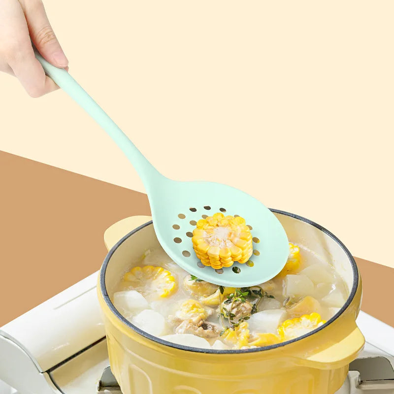 7pc Silicone Kitchen Utensil Set – Heat-Resistant & Non-Stick Silicone Utensil Set Axl