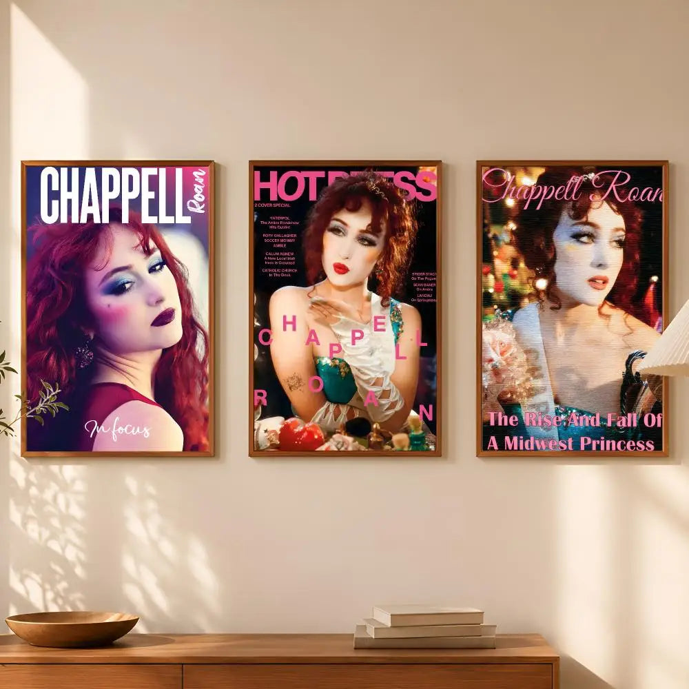 Chappell Roan Poster – Self-Stick HD Waterproof Wall Art Wall Art Poster Axl
