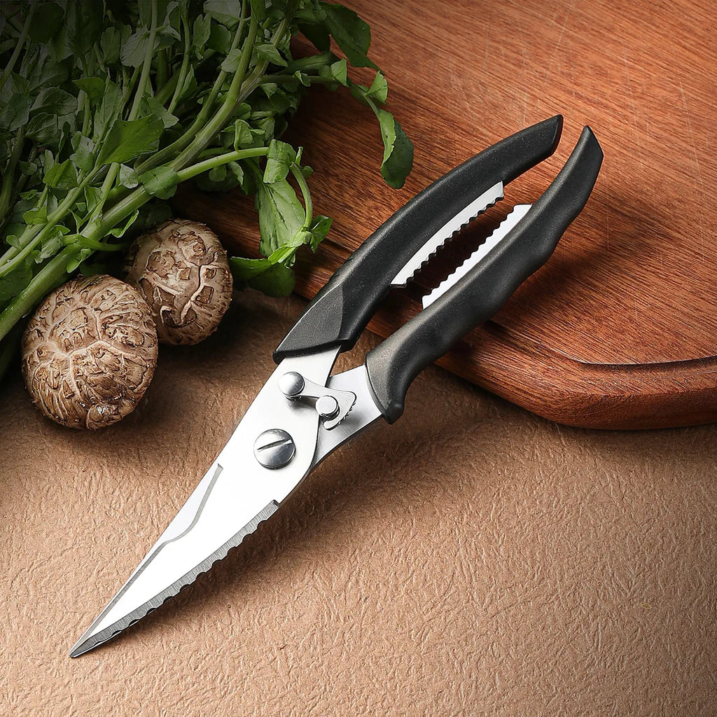 SHENJIU Stainless Steel Kitchen Scissors – Sharp Meat Shears Kitchen Shears Axl