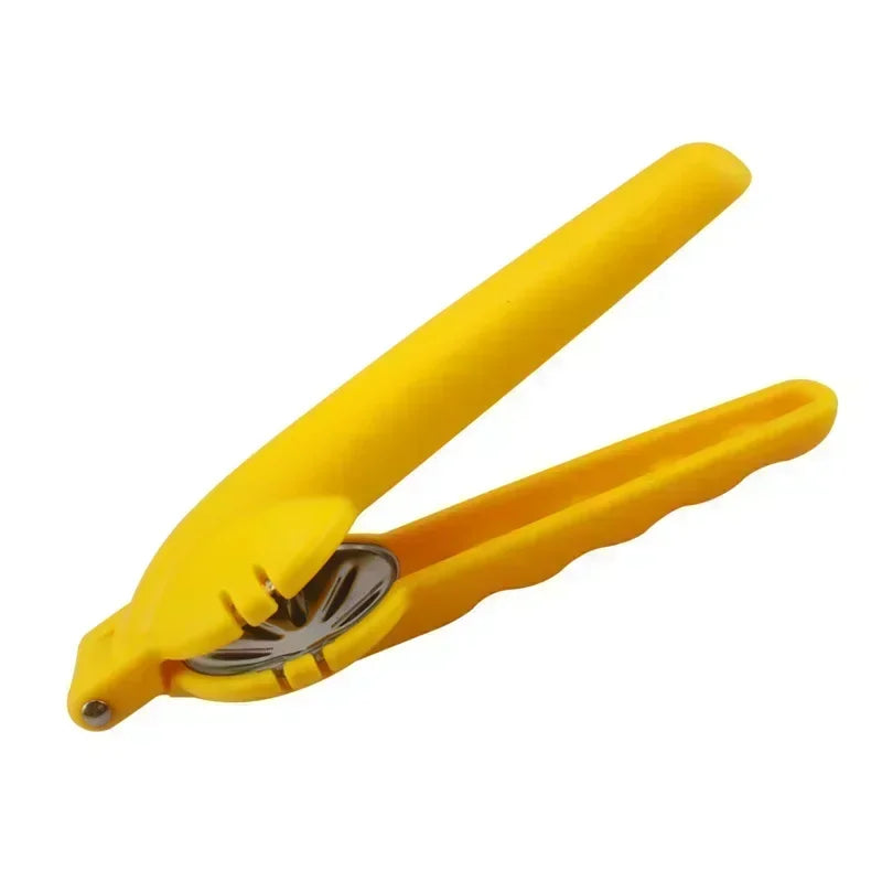 2-in-1 Chestnut Nutcracker & Sheller – Stainless Steel Nut Tool Nutcracker Kitchen Tool Axl Yellow