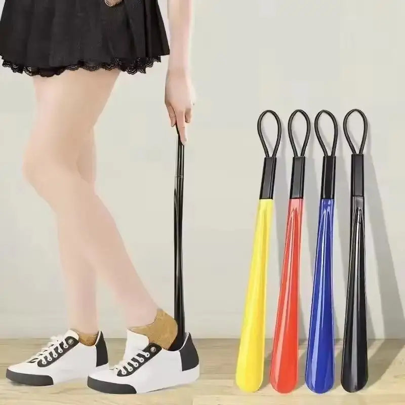 Long Handle Plastic Shoe Horn with Hanging Hole | Slip-On Tool Shoe Horn Axl