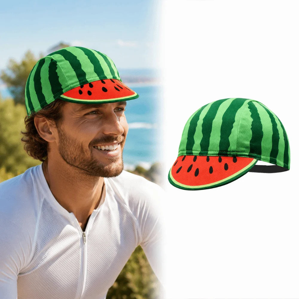 Watermelon Cycling Cap – Breathable Mesh Bike Helmet Liner Cycling Helmet Liner Axl
