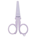 Morandi Folding Scissors – Stainless Steel Keychain Cutter Folding Scissors Axl Purple