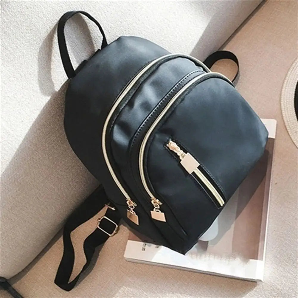 Women's Mini Oxford Backpack – Cute Shoulder Bag for Travel Mini Backpack Axl