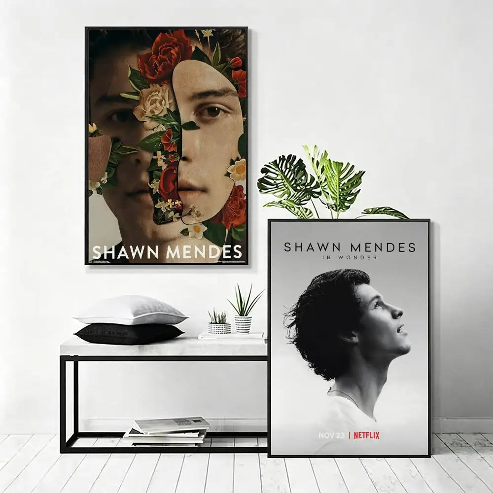 Shawn Mendes HD Poster – Waterproof Sticky Wall Art Decor Wall Art Poster Axl
