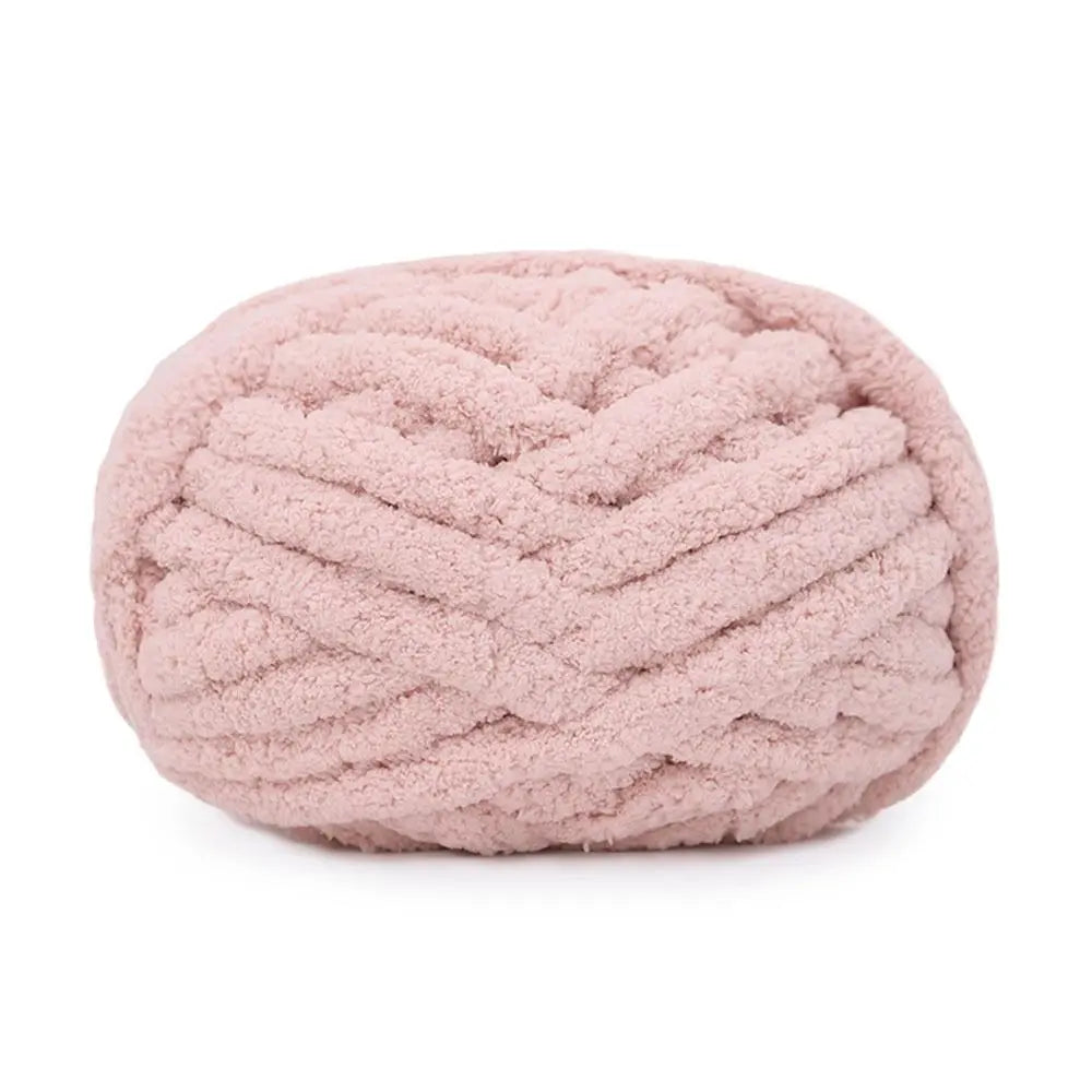 226g Chunky Crochet Yarn Ball – Thick Polyester Knitting Yarn Chunky Crochet Yarn Axl Pink