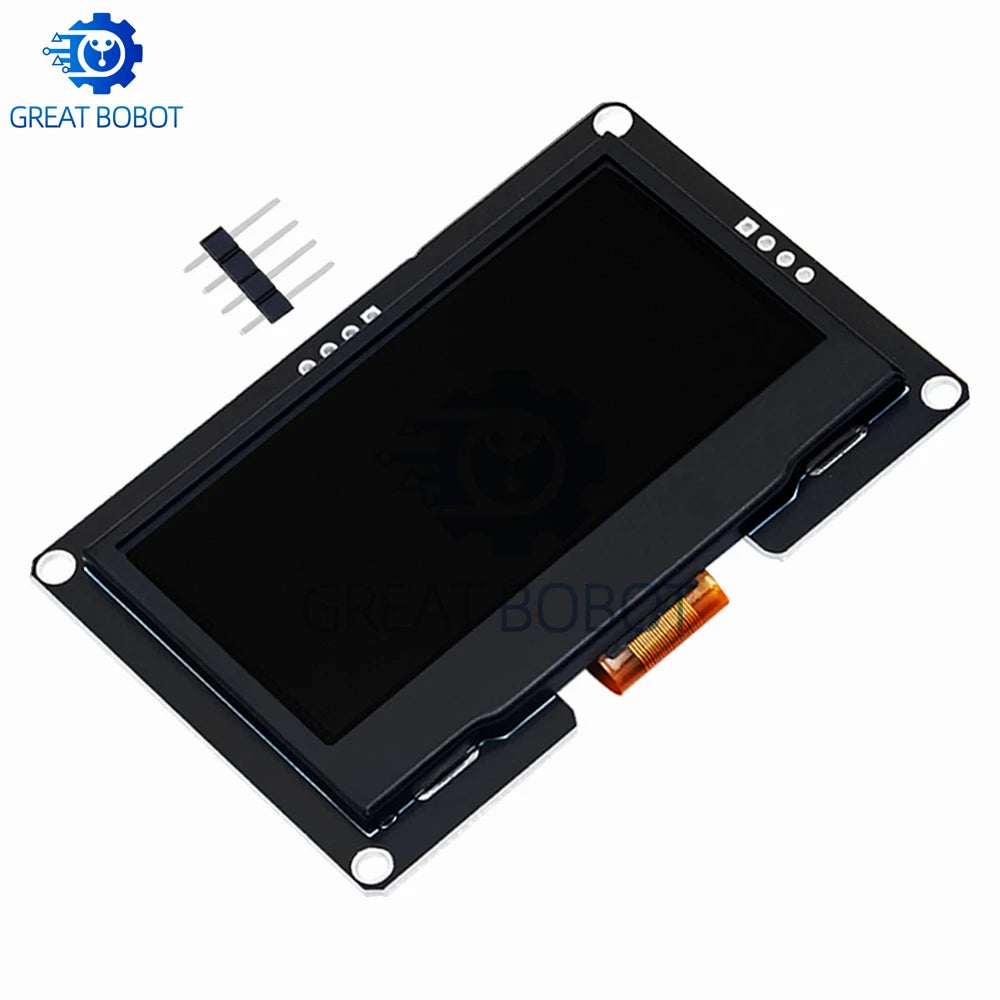 2.42" 128x64 OLED Display Module – I2C & SPI, White/Blue OLED Display Module Axl