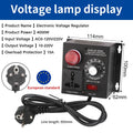 4000W AC220V Variable Voltage Regulator – Speed & Light Control Voltage Regulator Axl LNZ-4000W EU