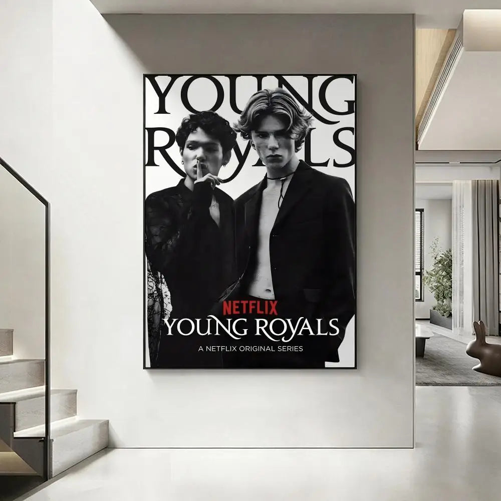 Young Royals TV Show Poster – HD Waterproof Wall Art Decor Wall Art Poster Axl White1 15X20cmNoframe
