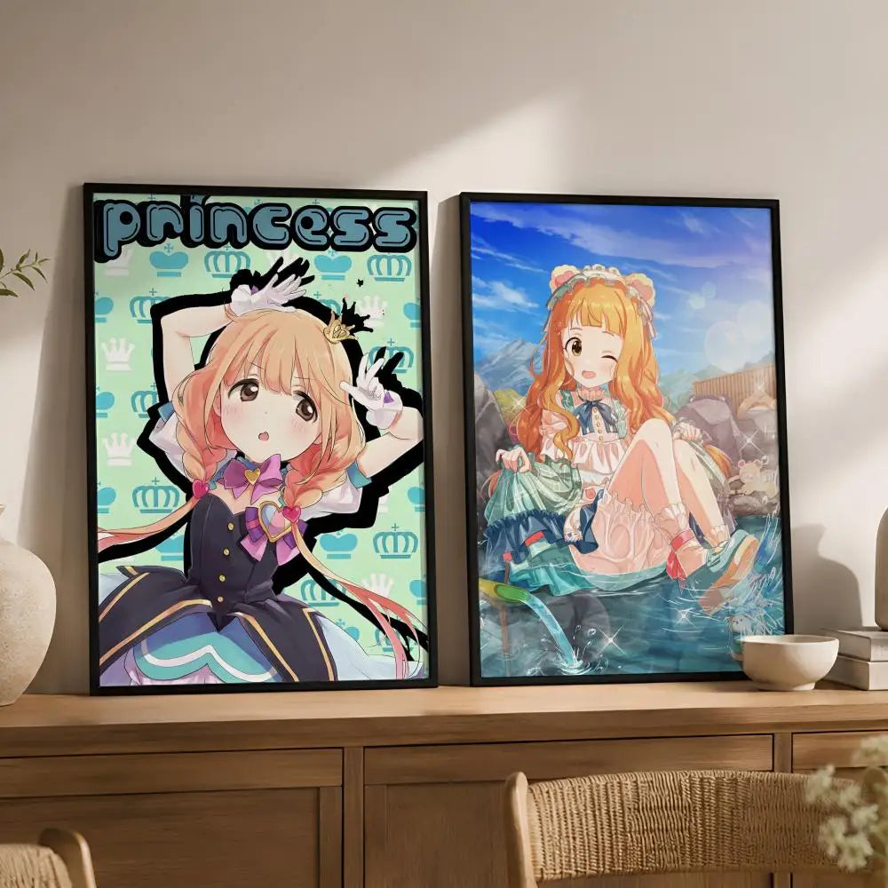 iDOLM@STER Cinderella Girls Ichihara Nina PVC Wall Poster Anime Wall Poster Axl