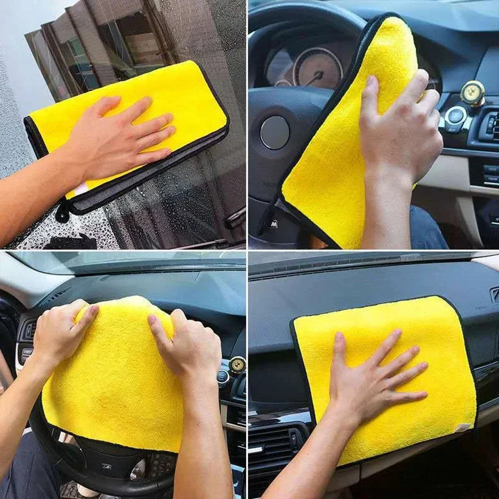 Microfiber Car Wash Towels 3/5/10 Pack – 30x30 & 30x60cm Car Microfiber Towel Axl