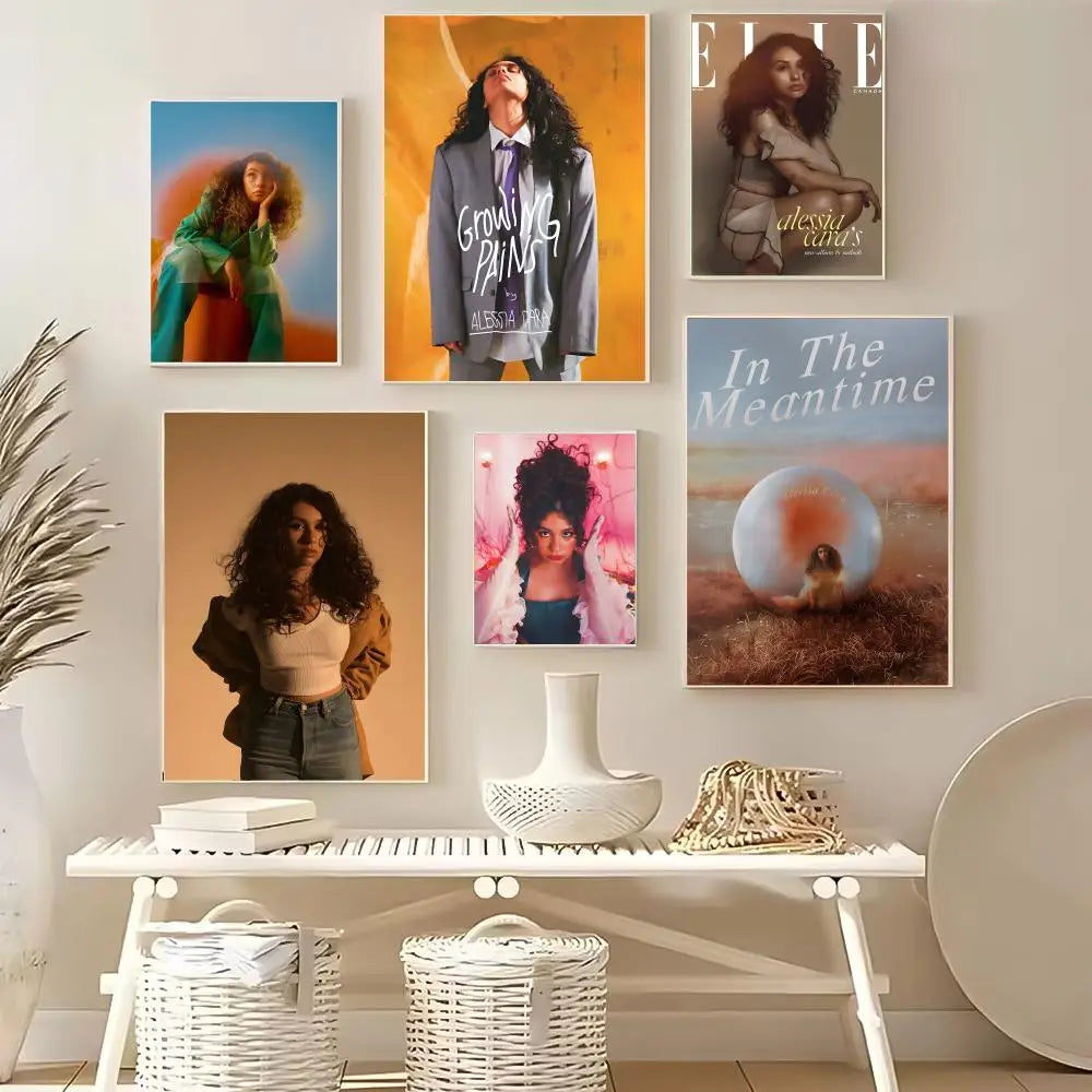 Alessia Cara HD Wall Poster – Self-Adhesive Waterproof PVC Music Wall Poster Axl