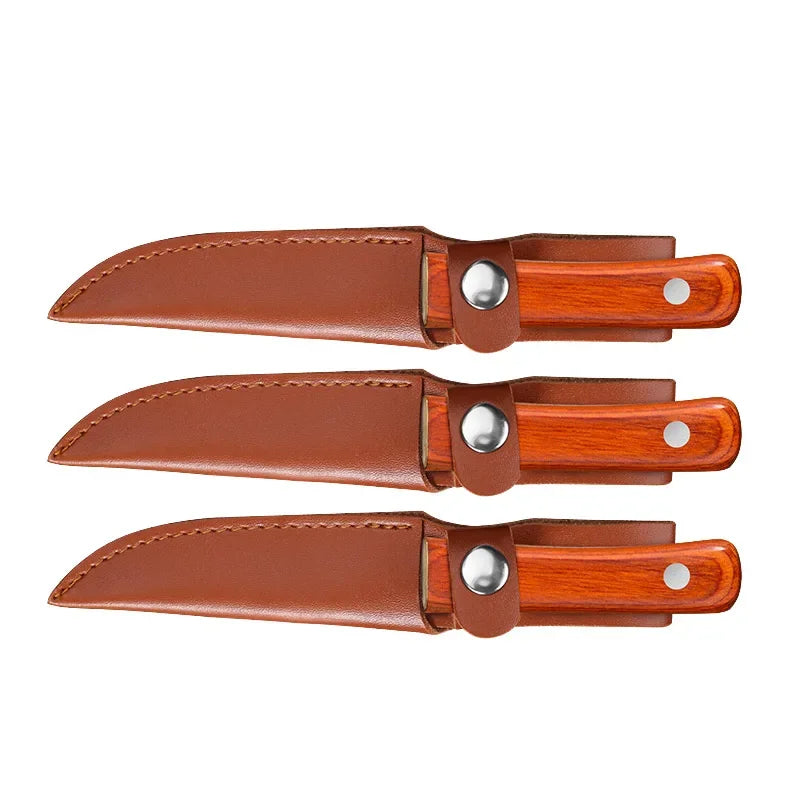 PLYS Stainless Steel Knife – Kitchen, Camping & BBQ Kitchen & Camp Knife Axl 3pcB