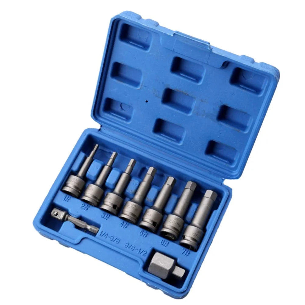 9-Piece Electric Broken Screw & Bolt Extractor Set Bolt Extractor Set Axl set B China Mainland