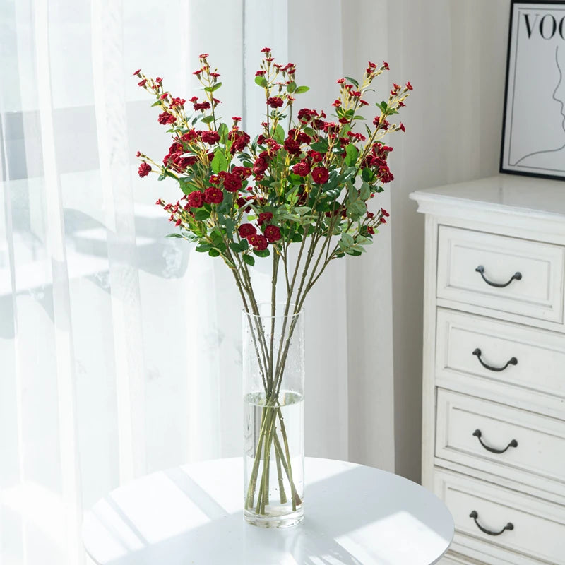 Handmade Silk Daisy Bouquet – Wedding & Home Décor Flowers Artificial Flower Bouquet Axl