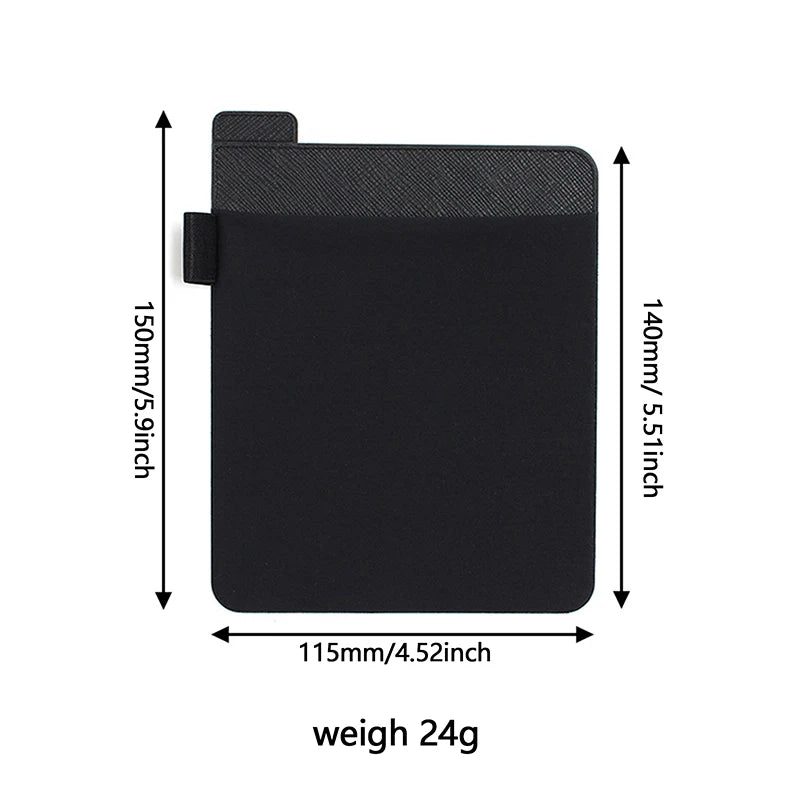Adhesive Laptop Mouse Storage Bag | Stick-On Pocket Pouch Mouse Storage Bag Axl