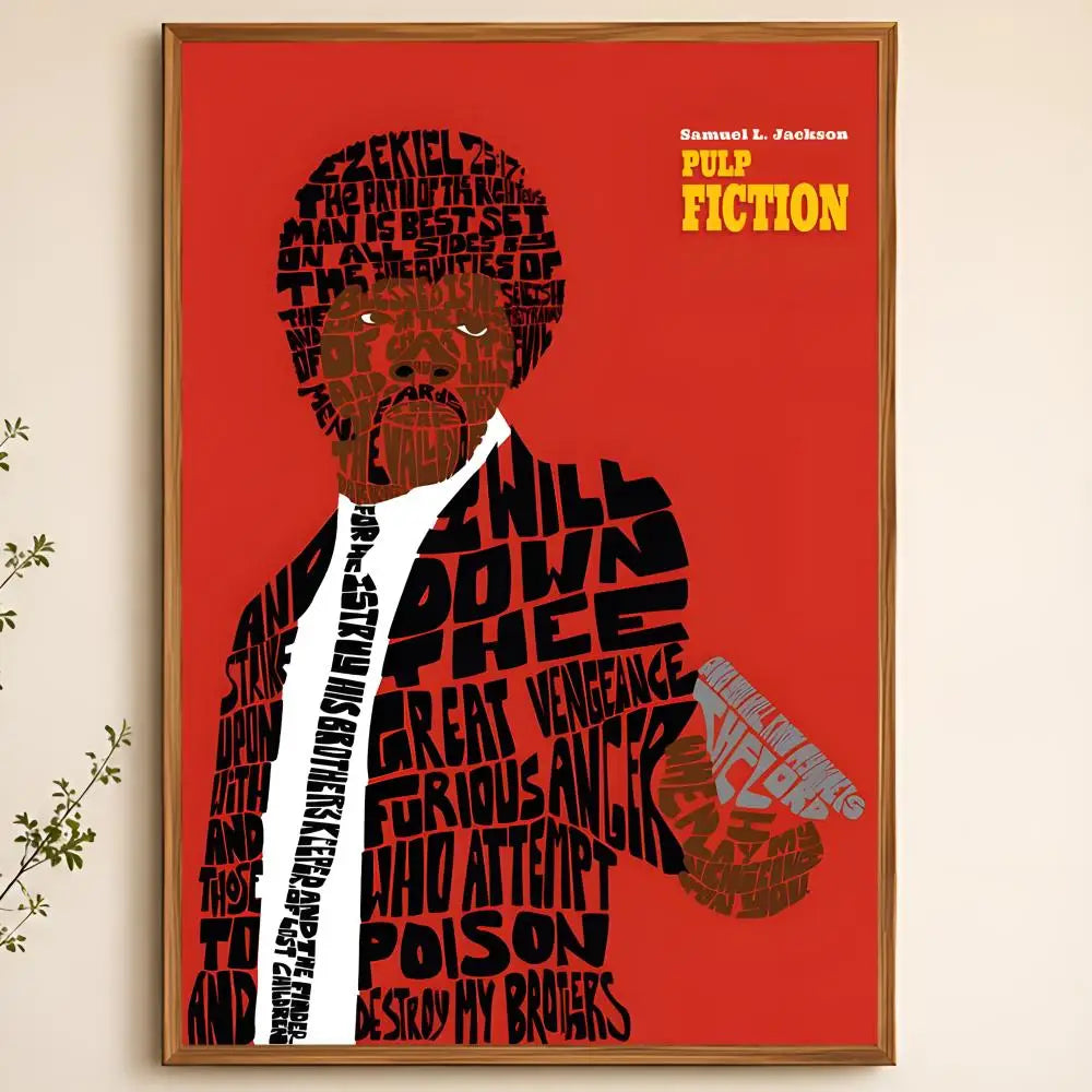 Pulp Fiction Peel & Stick Waterproof PVC Wall Poster | HD Art Wall Art Poster Axl White02 30X40cmNoframe