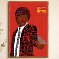 Pulp Fiction Peel & Stick Waterproof PVC Wall Poster | HD Art Wall Art Poster Axl White02 30X40cmNoframe