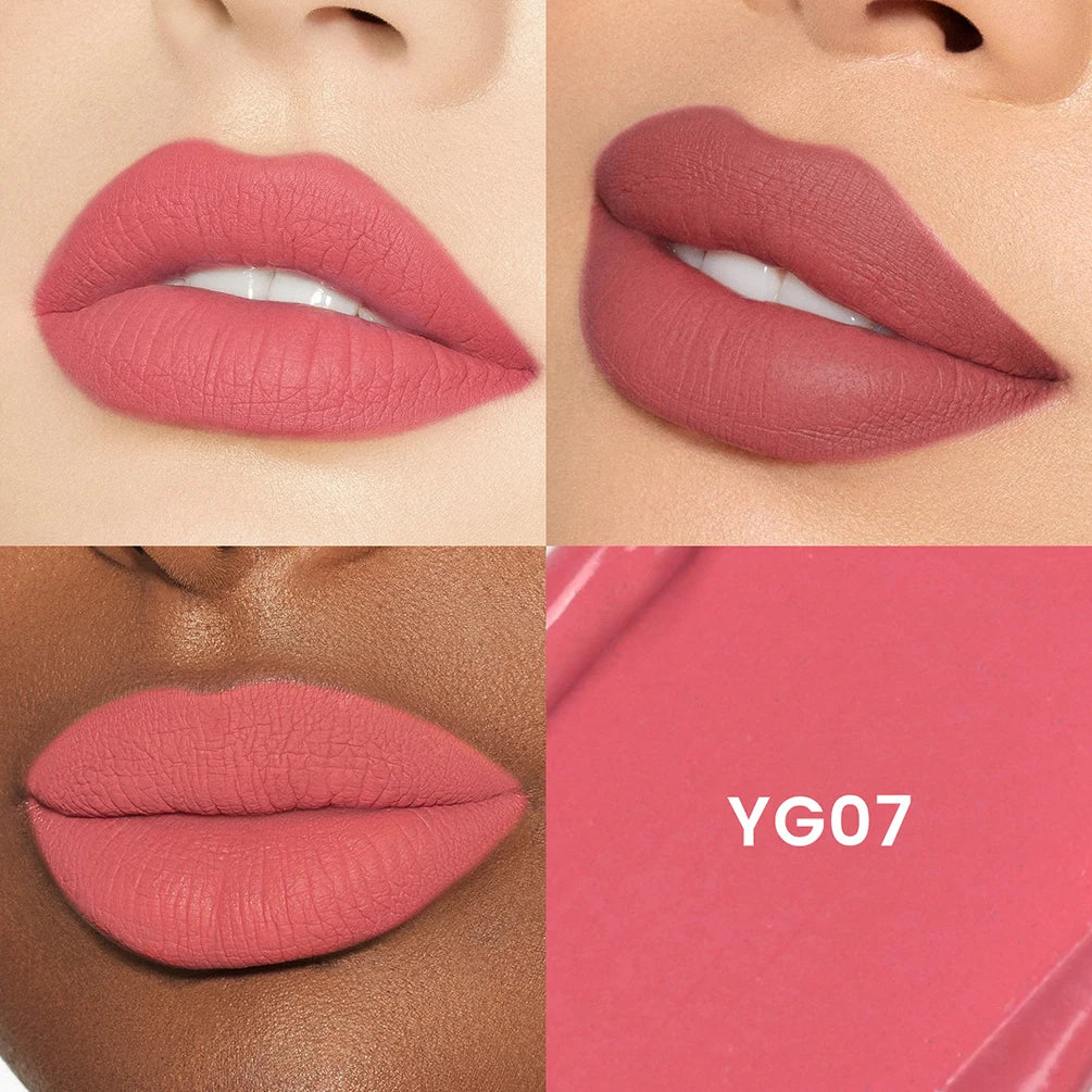 Vegan Matte Lip Gloss – Long-Lasting Hydrating Lipstick Matte Lip Gloss Axl