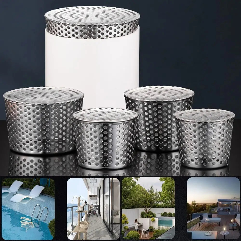 Stainless Steel Round Floor Drain Cover – Anti-Clog Filter Screen Floor Drain Cover Axl