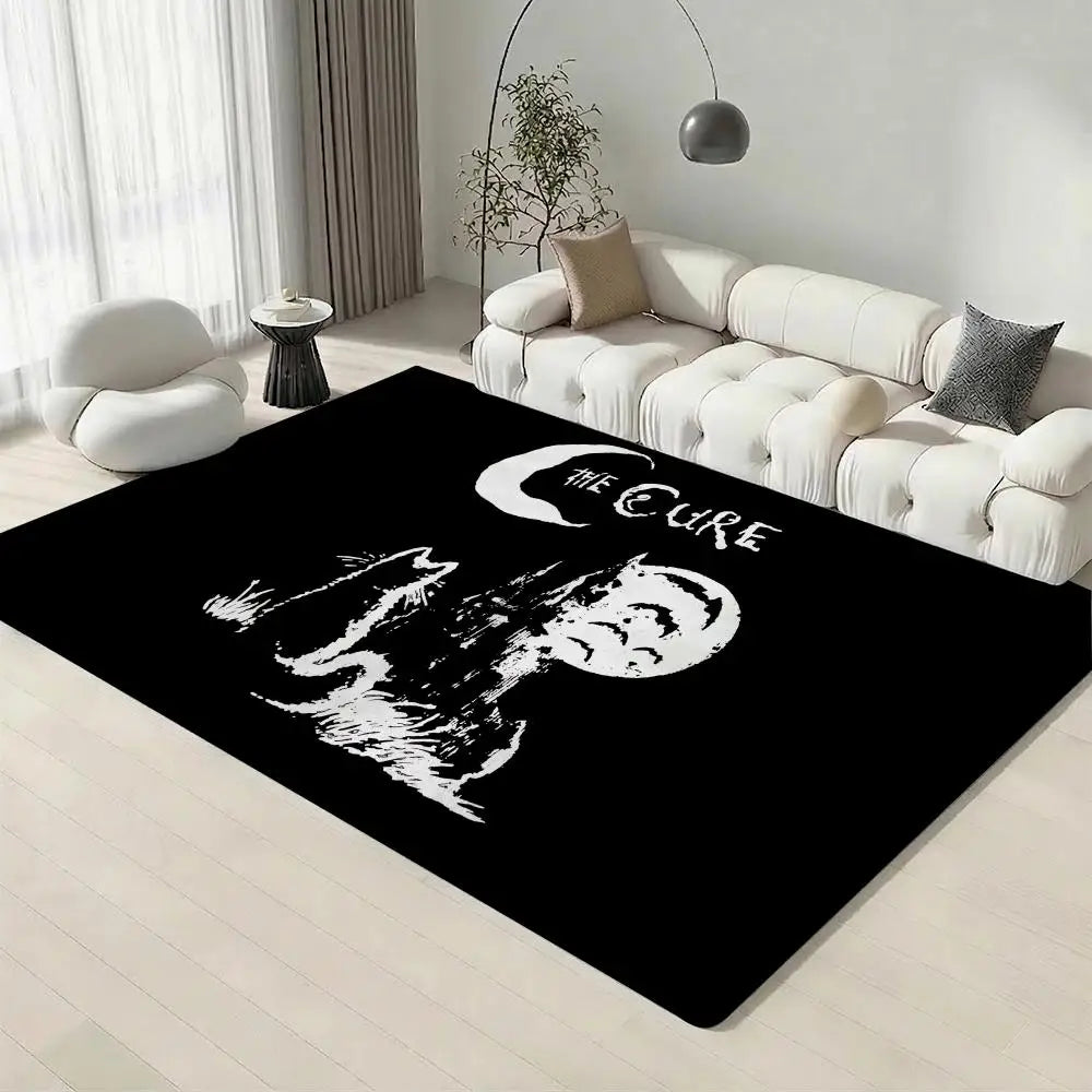 The Cure Band Flannel Floor Mat – Non-Slip Soft Indoor Rug Indoor Floor Mat Axl