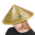 Handmade Chinese Straw Hat – Foldable Adjustable Sun Hat Straw Sun Hat Axl Default Title