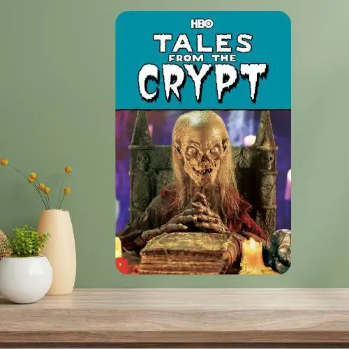 Tales from the Crypt Metal Poster Sign – Retro TV Wall Décor Metal Wall Sign Axl aluminum sign aluminum 20x30cm