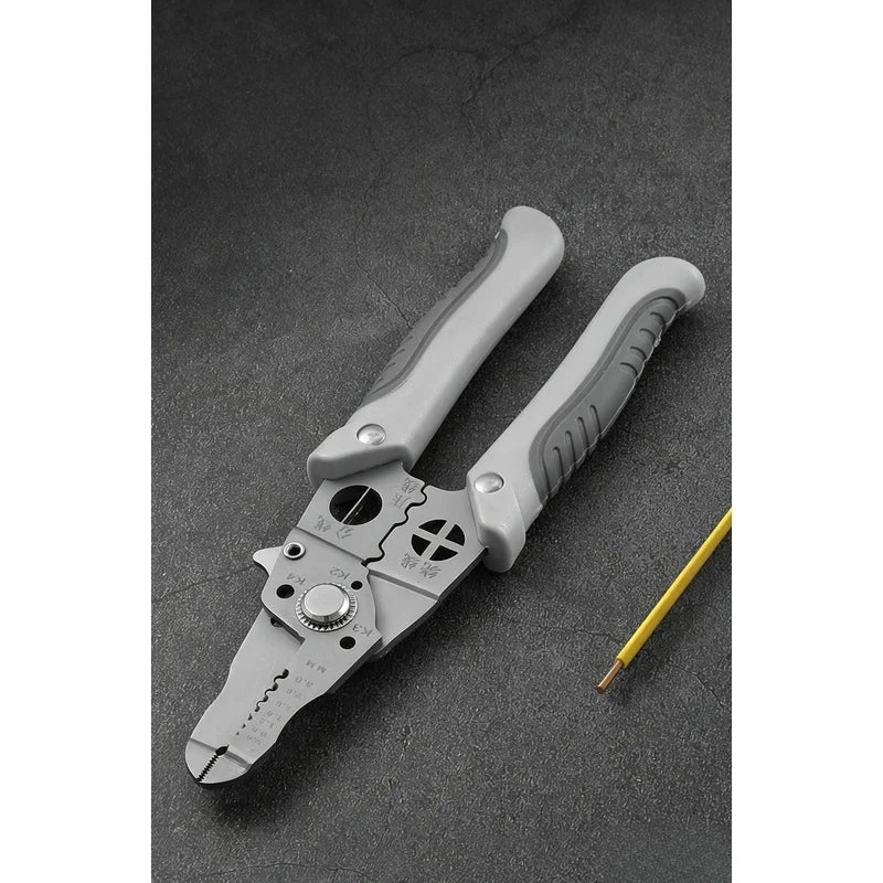 10-in-1 Wire Stripper Crimping Plier – Electrician Tool Wire Stripping Plier Axl