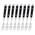 Stainless Steel Steak Knife & Fork Set – 2/4/6/8 Piece Flatware Set Axl TWK-SS14-K8