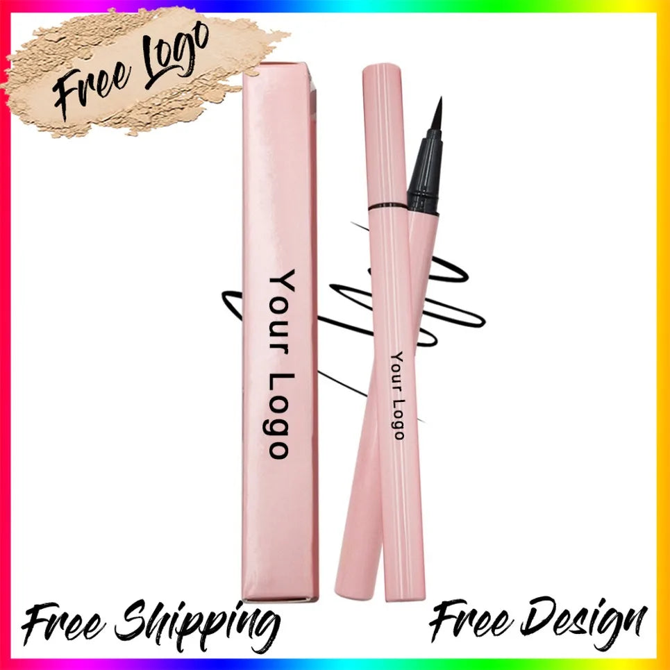 Waterproof Liquid Eyeliner Pink Tube – Smudge-Proof, Vegan Liquid Eyeliner Axl