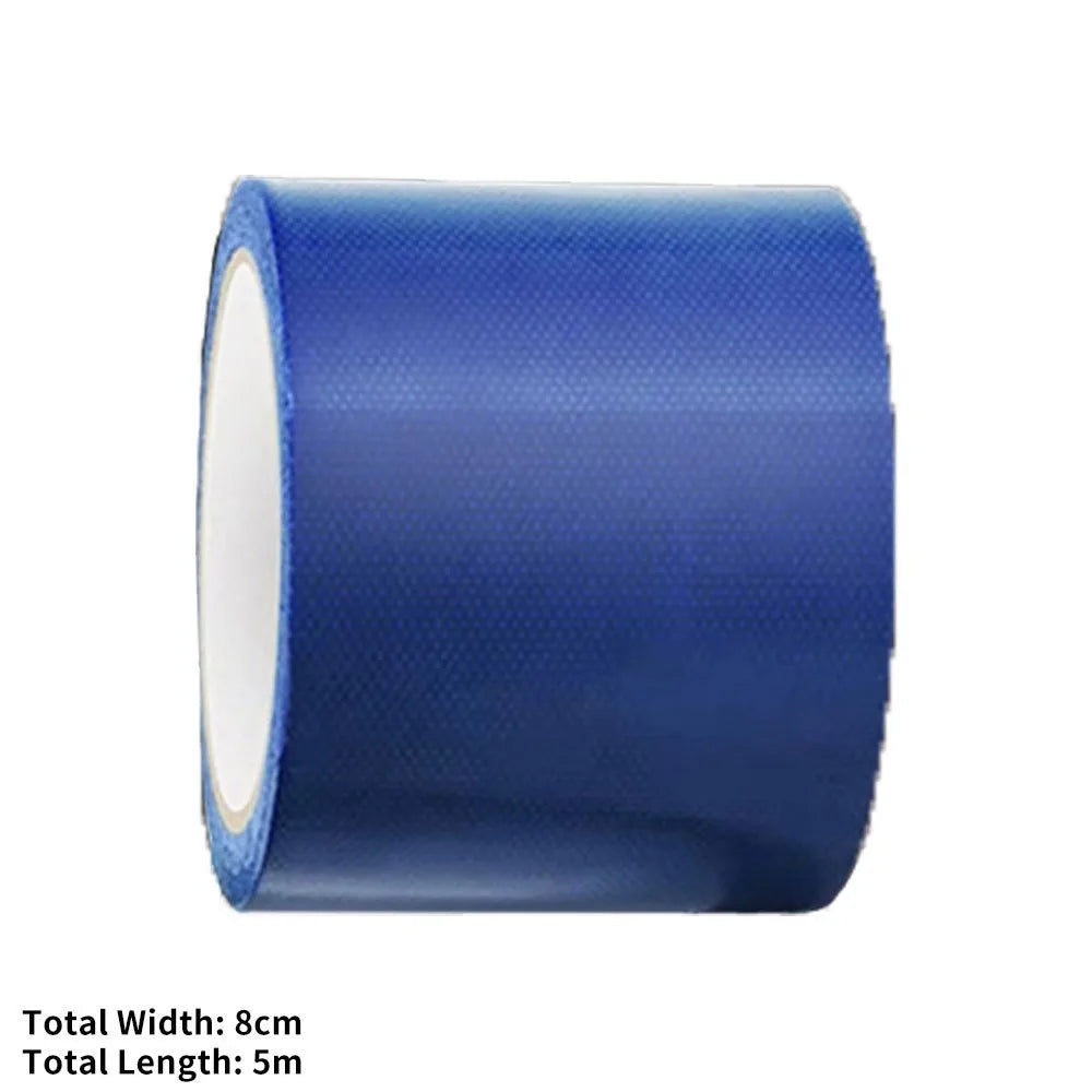 Waterproof Tarpaulin Repair Tape – Tarp & Awning Patch Tarpaulin Repair Tape Axl Blue 8CMx5M