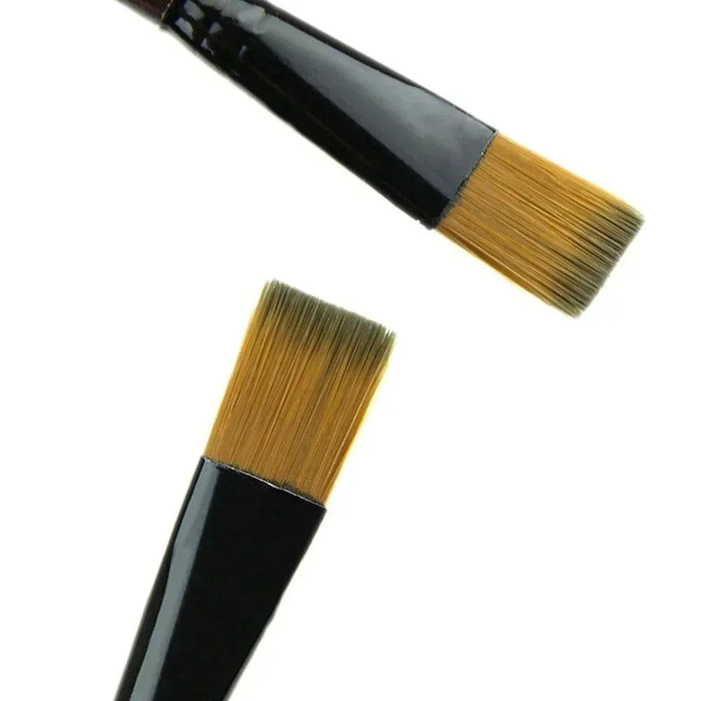 6-Piece Artist Paint Brush Set – Watercolor, Acrylic & Oil Artist Paint Brushes Axl